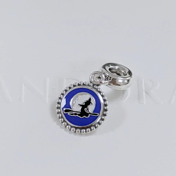 Pandora Salem Massachusetts Exclusive Bewitched Samantha Broomstick Riding Logo - Picture 5 of 9